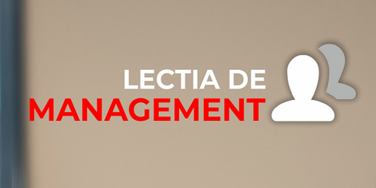 Lecția de management – ediția a XXIV-a