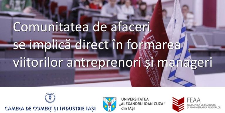Comunitatea de afaceri se implică direct în formarea viitorilor antreprenori și manageri