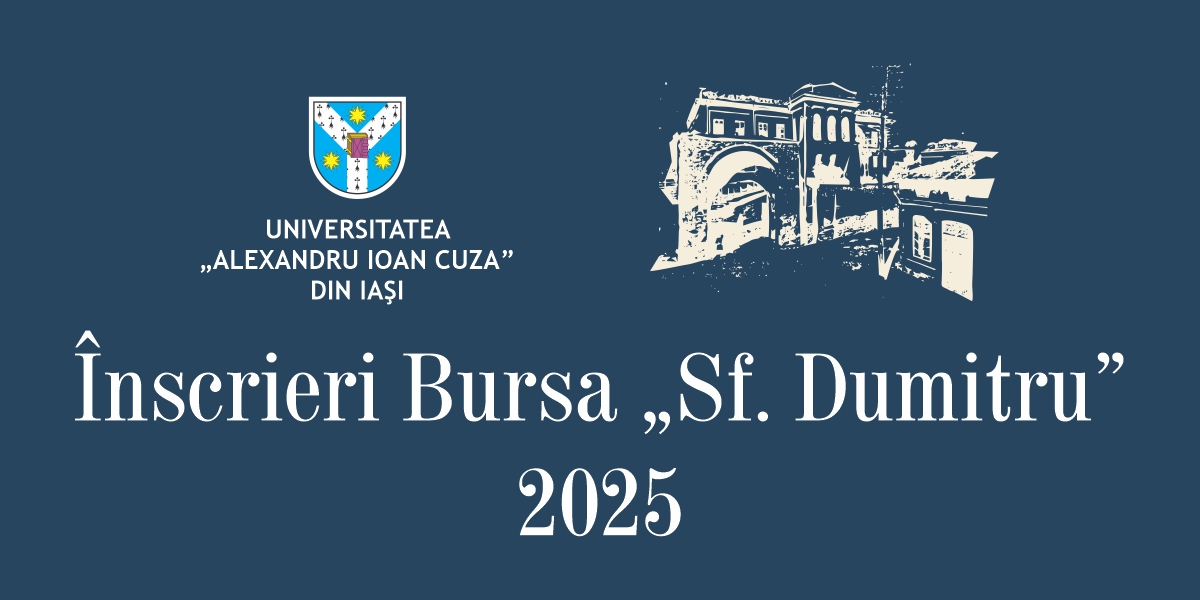 Înscrieri pentru Bursa „Sfântul Dumitru”