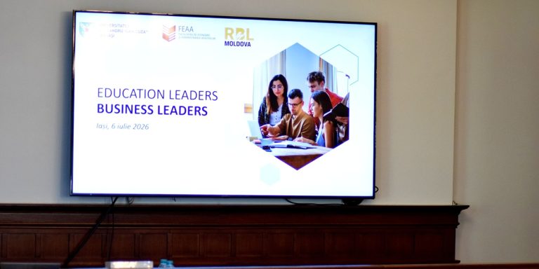 ”EDUCATION LEADERS – BUSINESS LEADERS : WHAT`S NEXT?” - ediţia a IV-a